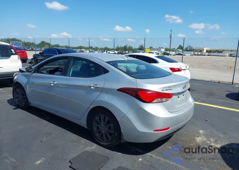 2015 Hyundai Elantra Se из США, поврежденный, VIN KMHDH4AE5FU300920